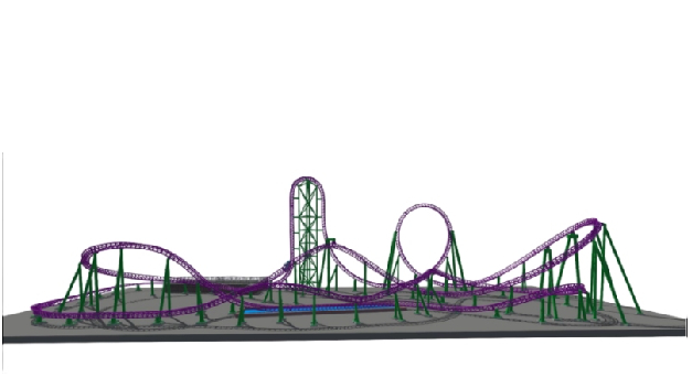 standing roller coaster