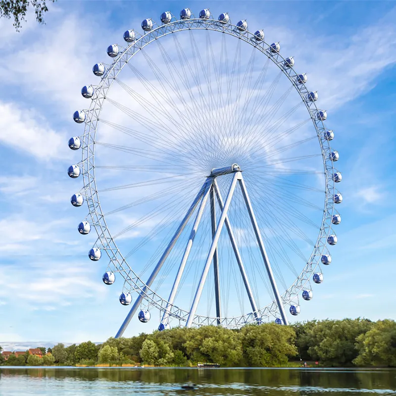 90B All-Wire Ferris Wheel