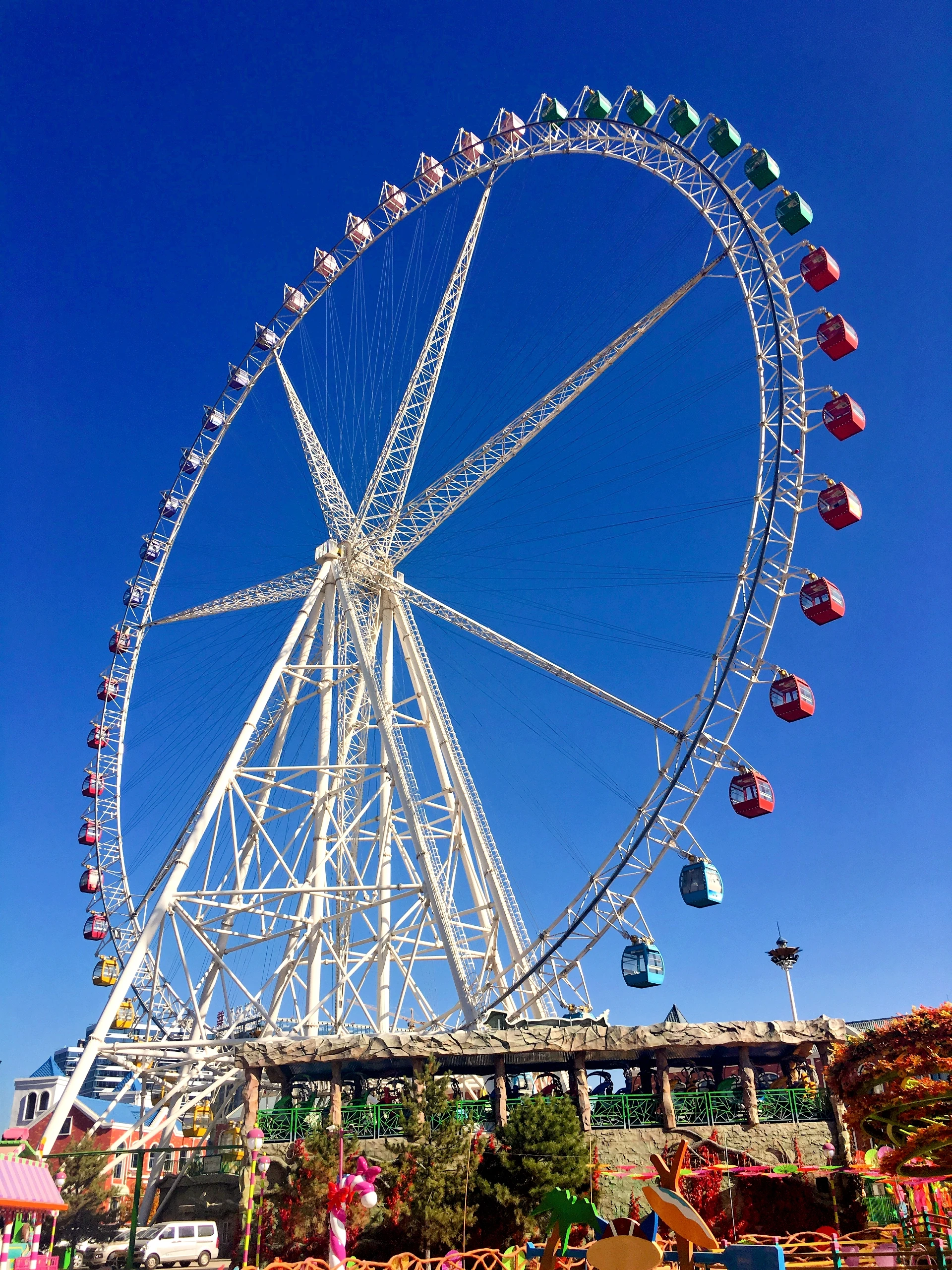 amusement park flat rides