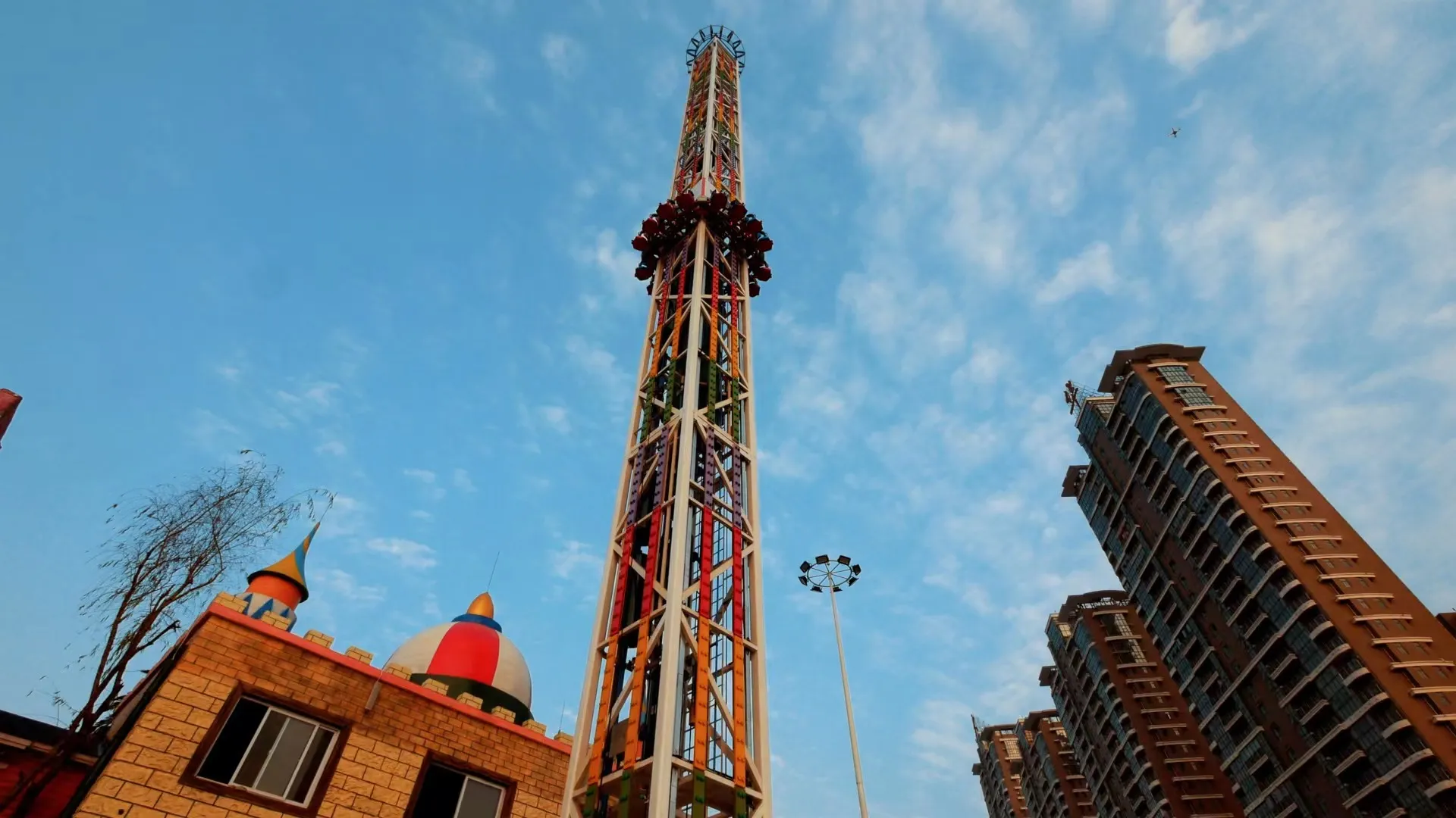 thrill ride park
