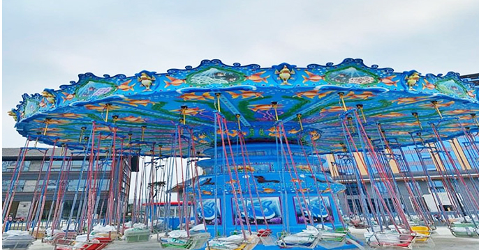 thrill ride roller coaster