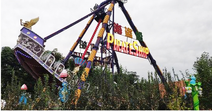 crazy roller coaster