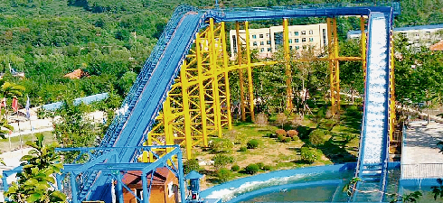 motorbike roller coaster
